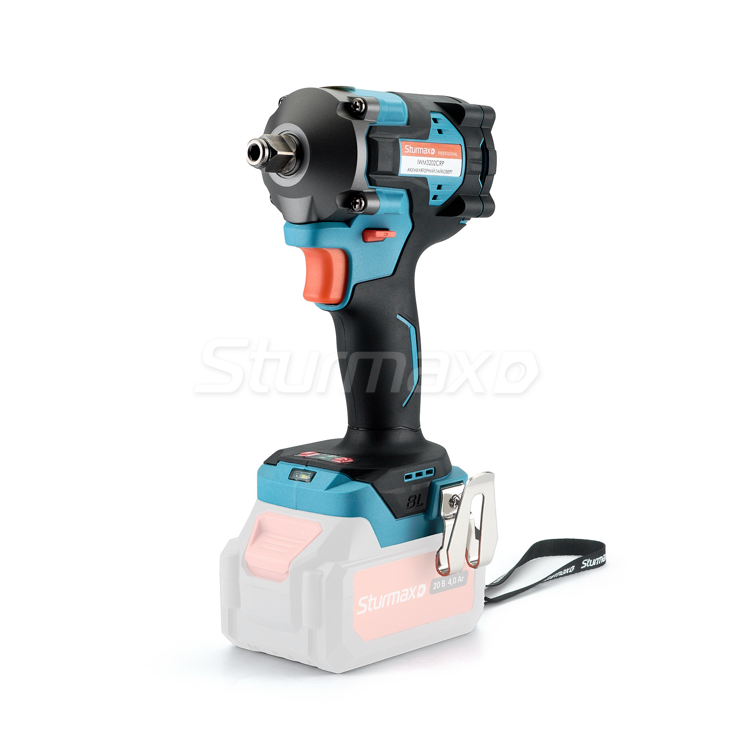 Sturmax IWM3202CRP Акумуляторний гайковерт 20В